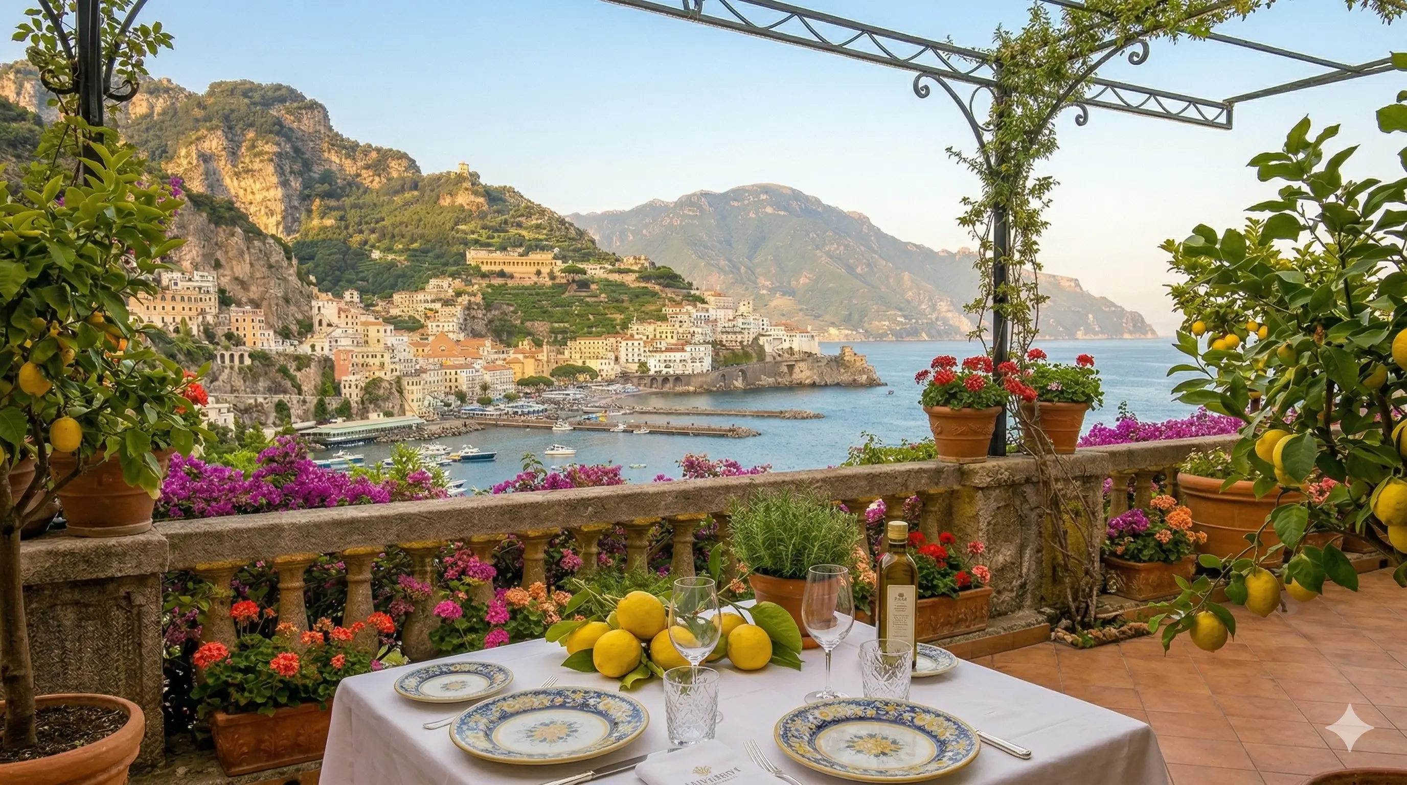 Onda di Limone dining room